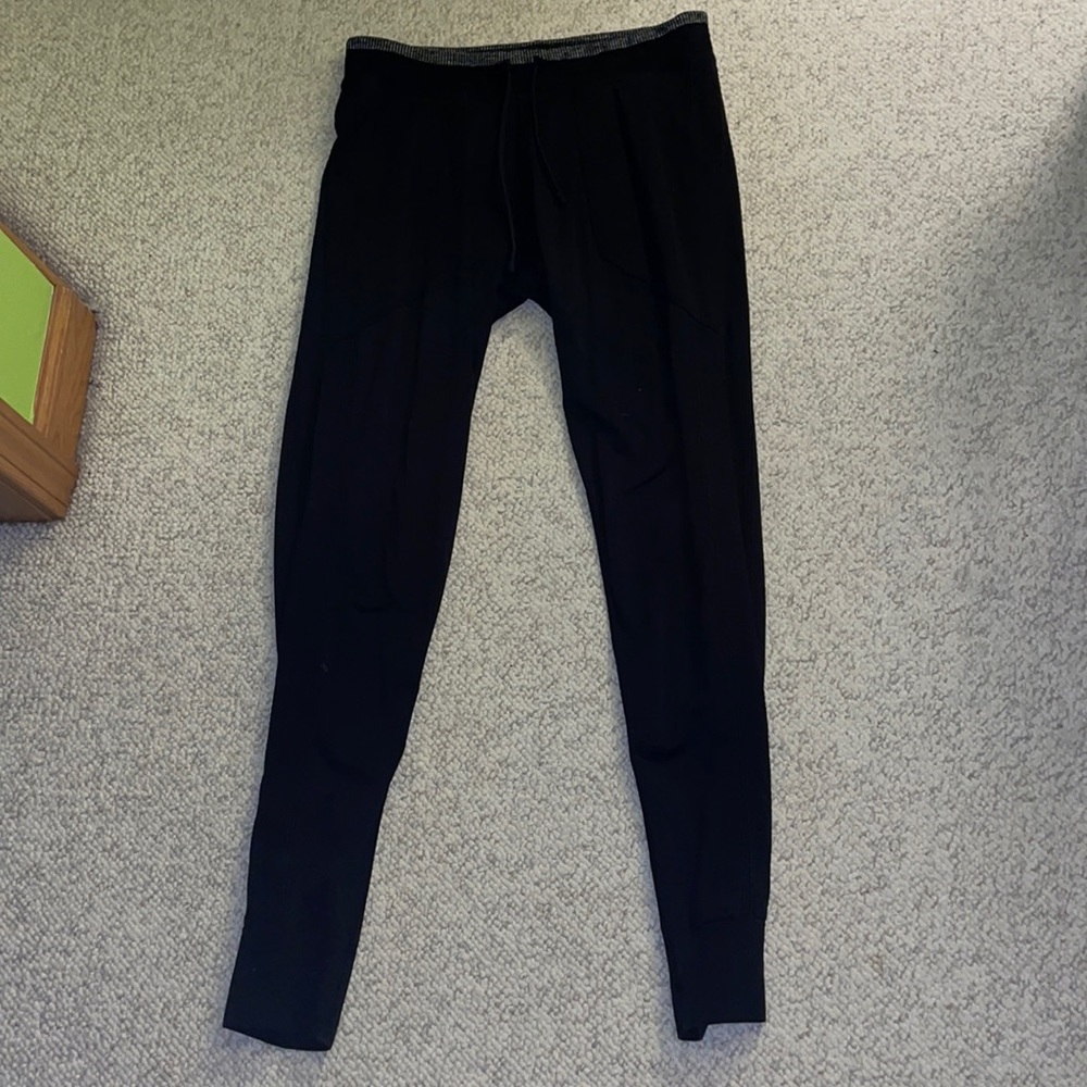 Lucy’s black joggers